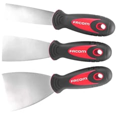 Facom 237.J1 3 Piece Flexible Stainless Steel Scraper Set