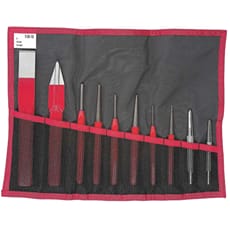 Facom 247.265JT10 10 Piece Punch and Chisel Set