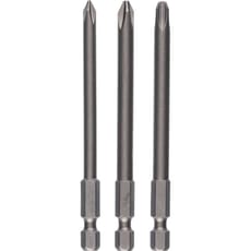 Bosch 3 Piece 152mm Long Phillips Screwdriver Bit Set