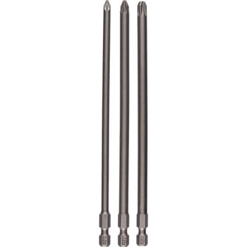 Bosch 3 Piece Pozi Screwdriver Bit Set