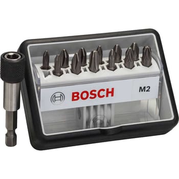 Bosch 13 Piece M Extra Hard Screwdriver Bit Set
