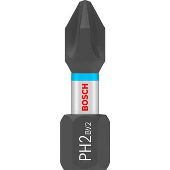 Bosch PRO Impact Control Torsion Phillips Screwdriver Bits