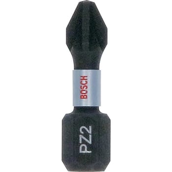 Bosch PRO Impact Control Torsion Pozidriv Screwdriver Bits