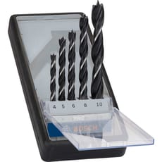 Bosch PRO 5 Piece Brad Point Wood Drill Bit Set