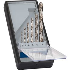 Bosch PRO Robust Line 6 Piece HSS-G Drill Bit Set