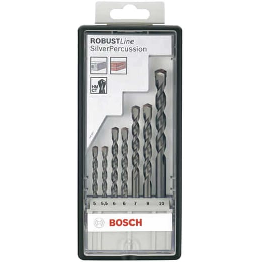 Bosch HCK005 - Set Di 5 Punte Per Trapano A Percussione Rotante - Foto 10