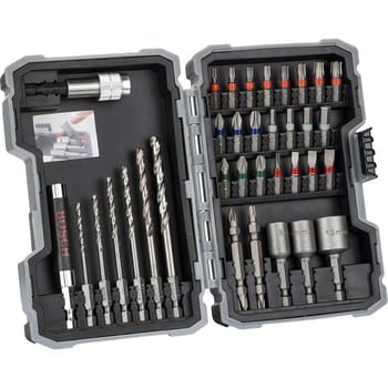 Bosch 35 Piece Drill and Screwdriver Bit Set for Metal