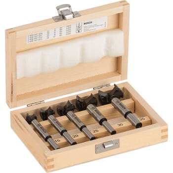 Bosch 5 Piece TC Hinge Cutting Drill Bit Set