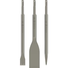 Bosch PRO 3 Piece SDS Plus Chisel Set