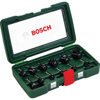 Bosch 12 Piece 1/4" Router Bit Set