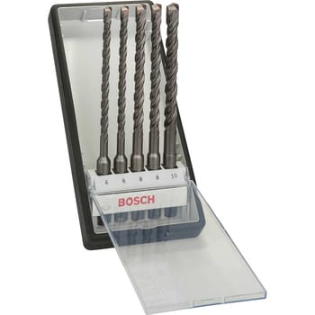 Bosch 5 Piece SDS Plus Concrete Drill Bit Set