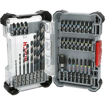 Bosch PRO 35 Piece Impact Metal Drill and Screwdriver Bit Set