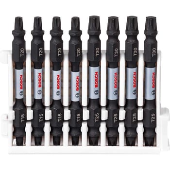Bosch 8 Piece Impact Torx Screwdriver Bit Set