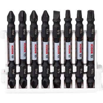 Bosch 8 Piece Impact Screwdriver Bit Set