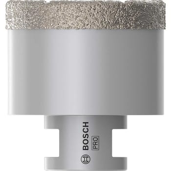 Bosch PRO Angle Grinder Dry Diamond Hole Cutter for Ceramics