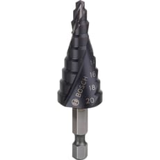 Bosch Hex Shank HSS-AlTiN Step Drill Bit