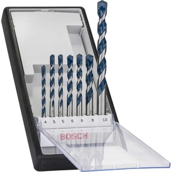 Bosch 7 Piece Blue Granite Masonry Drill Bit Set