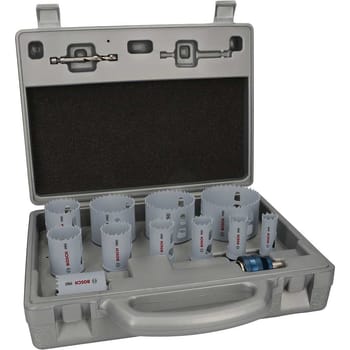Bosch PRO 14 Piece Multi Material PC Plus Hole Saw Set