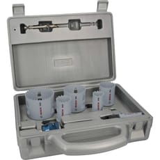 Bosch PRO 9 Piece Multi Material PC Plus Hole Saw Set