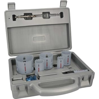 Bosch PRO 9 Piece Multi Material PC Plus Hole Saw Set