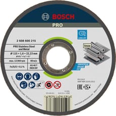 Bosch PRO Inox Thin Stainless Steel Cutting Disc