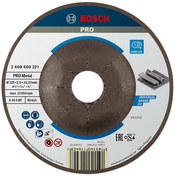 Bosch PRO A30S BF Depressed Centre Metal Cutting Disc