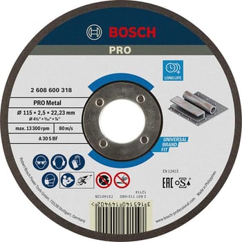 Bosch PRO A30S BF Flat Metal Cutting Disc