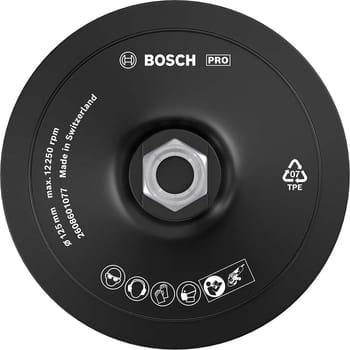 Bosch PRO Hook and Loop Angle Grinder Backing Pad