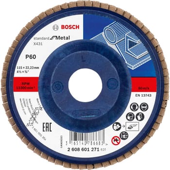Bosch X431 Metal Flap Disc