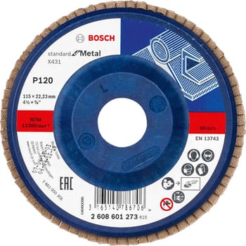 Bosch X431 Metal Flap Disc