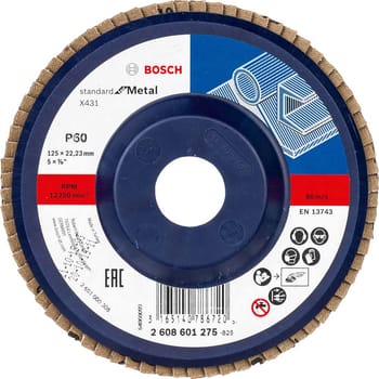 Bosch X431 Metal Flap Disc