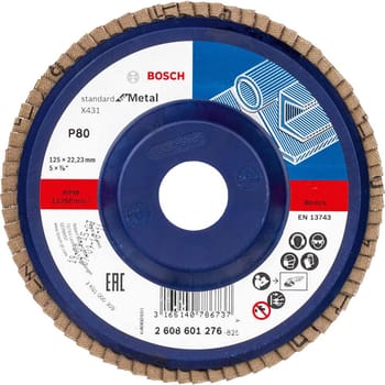 Bosch X431 Metal Flap Disc