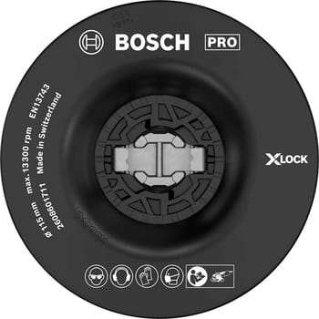 Bosch PRO X Lock Soft Backing Pad