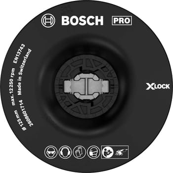 Bosch PRO X Lock Soft Backing Pad