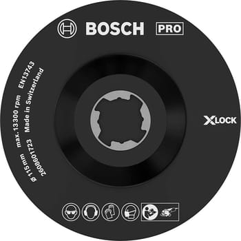 Bosch PRO X Lock SCM Backing Pad