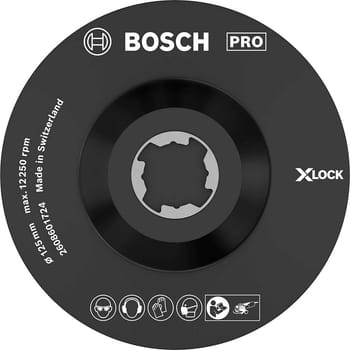 Bosch PRO X Lock SCM Backing Pad