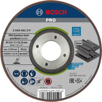 Bosch PRO WA46 BF Semi Flex Metal Grinding Disc