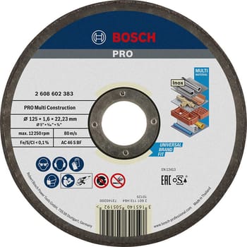 Bosch PRO Rapido MultiConstruction Cutting Disc