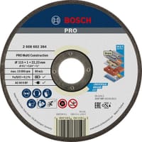 Bosch PRO Rapido MultiConstruction Cutting Disc Bosch PRO Rapido MultiConstruction Cutting Disc