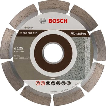 Bosch Diamond Disc Standard for Abrasive Materials