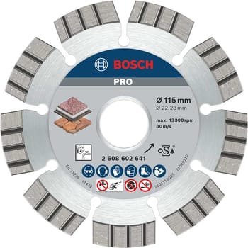 Bosch PRO Best Stone Diamond Cutting Disc