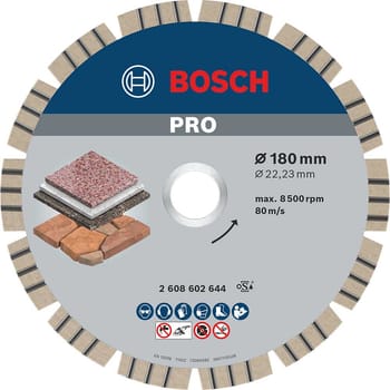 Bosch PRO Best Stone Diamond Cutting Disc