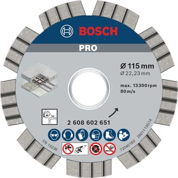 Bosch PRO Concrete Diamond Cutting Disc