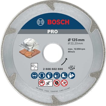 Bosch PRO Marble Diamond Cutting Disc