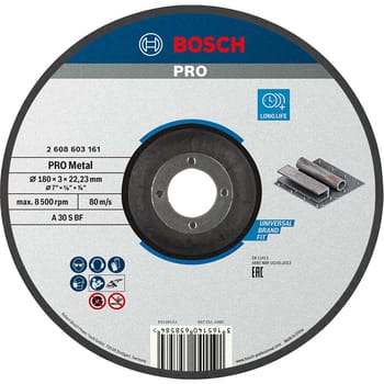 Bosch PRO Depressed Centre Metal Cutting Disc