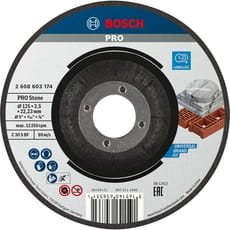 Bosch PRO Depressed Centre Stone Cutting Disc