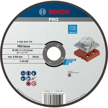 Bosch PRO Stone Cutting Disc