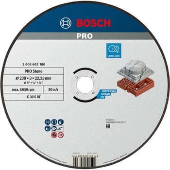 Bosch PRO Stone Cutting Disc