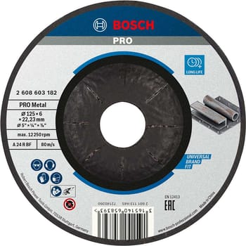 Bosch PRO Depressed Centre Metal Grinding Disc