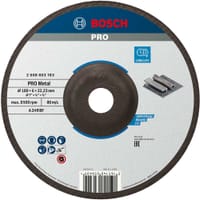 Bosch PRO Depressed Centre Metal Grinding Disc Bosch PRO Depressed Centre Metal Grinding Disc